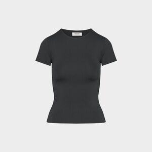 Aritzia contour black short sleeve size medium